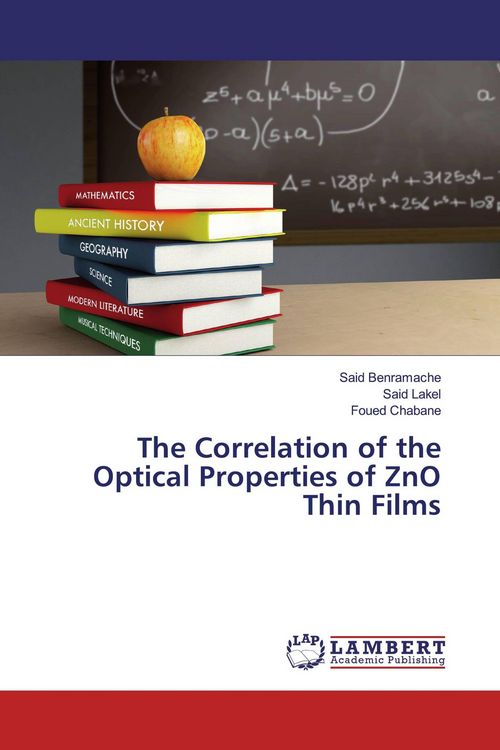 Produktbild: The Correlation of the Optical Properties of ZnO Thin Films