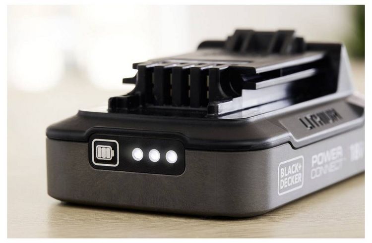 Produktbild: Black & Decker BDL2018S-XJ Werkzeug-Akku 18V 2Ah Li-Ion