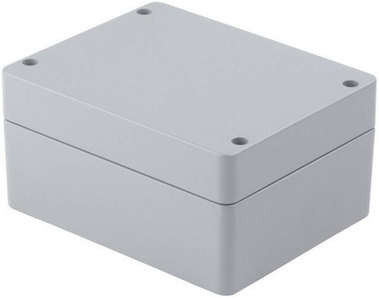 Produktbild: Weidm&uuml;ller KLIPPON K6 RAL7001 9529240000 Universal-Geh&auml;use 200 x 160 x 100 Aluminium pulverbeschichtet Silber-Grau 1 St.