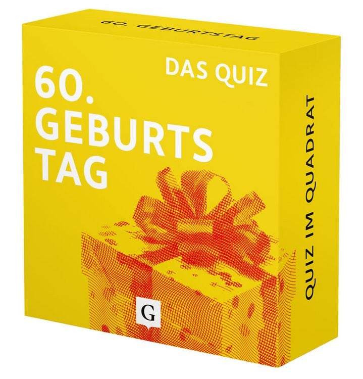 Produktbild: 60. Geburtstag. Das Quiz