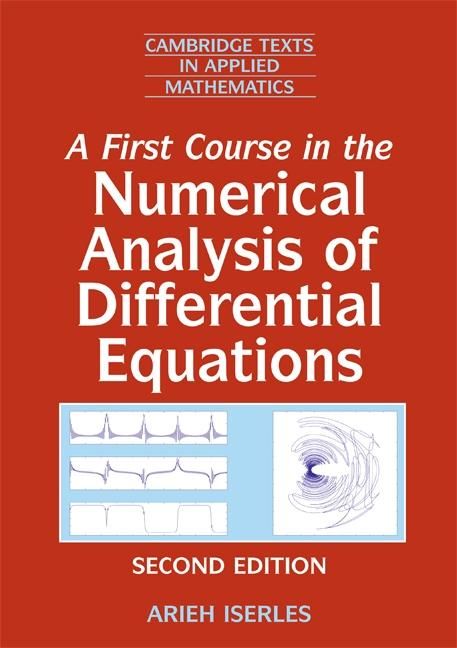 Produktbild: First Course in the Numerical Analysis of Differential Equations