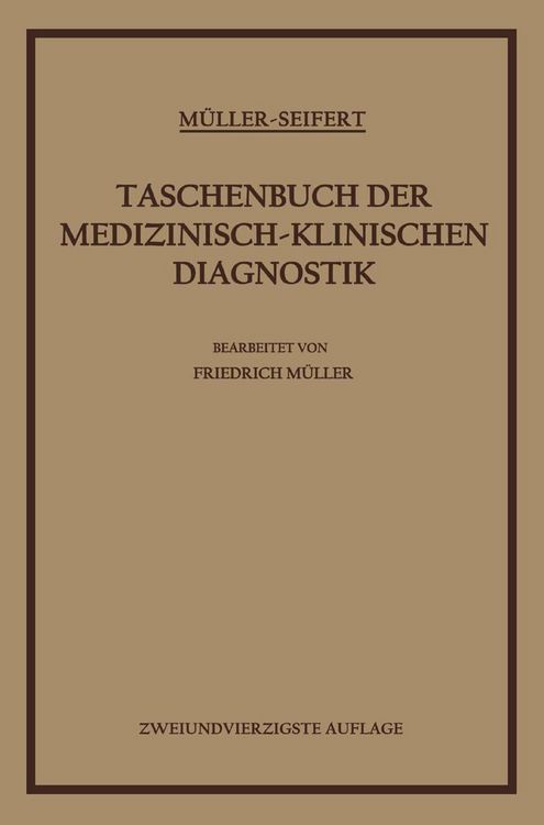Produktbild: Taschenbuch der Medizinisch-Klinischen Diagnostik