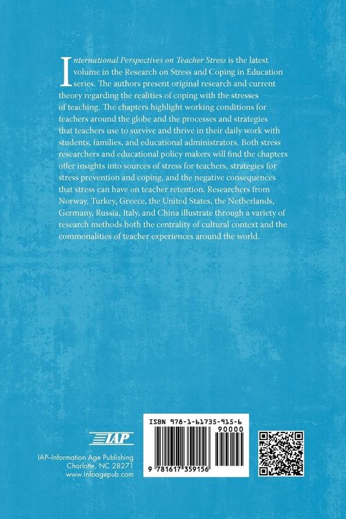 Produktbild: International Perspectives on Teacher Stress