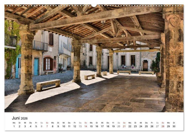 Produktbild: Frankreich- St&auml;dte und D&ouml;rfer des Languedoc-Roussillon (Wandkalender 2026 DIN A2 quer), CALVENDO Monatskalender