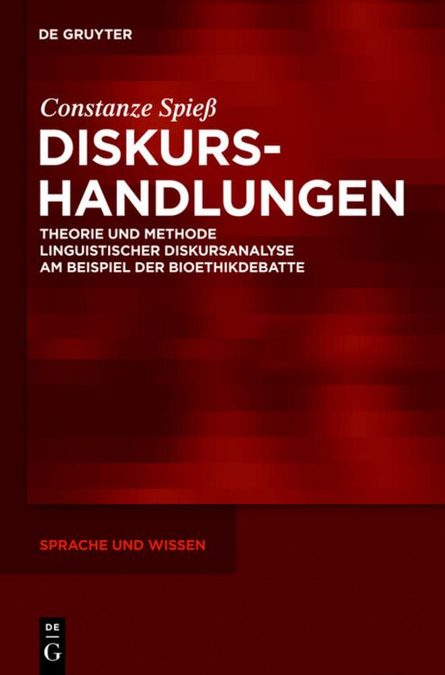 Produktbild: Diskurshandlungen