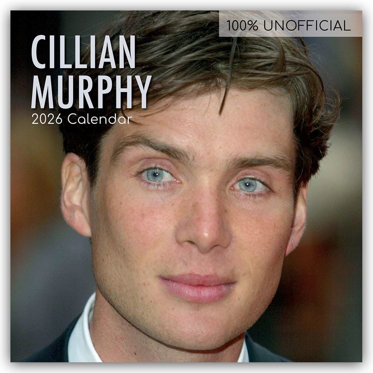 Produktbild: Cillian Murphy 2026 – 16-Monatskalender