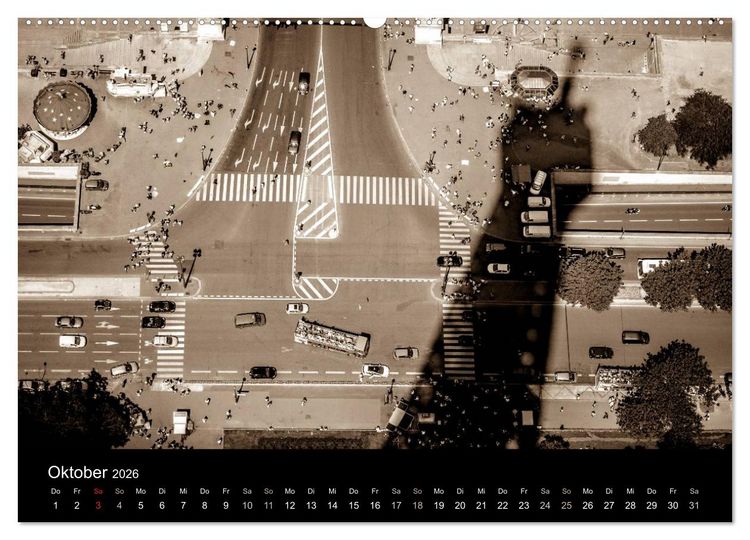 Produktbild: Paris (Wandkalender 2026 DIN A2 quer), CALVENDO Monatskalender