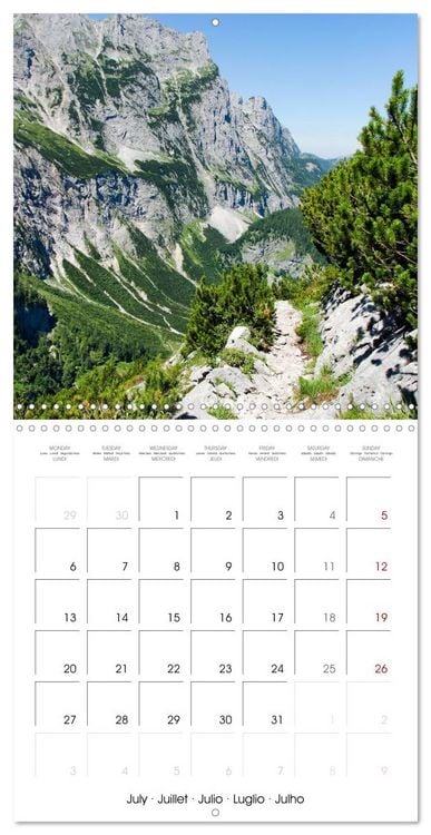 Produktbild: Europe on Foot (Wall Calendar 2026 12 &times; 12 Inch) CALVENDO 12 Month Wall Calendar
