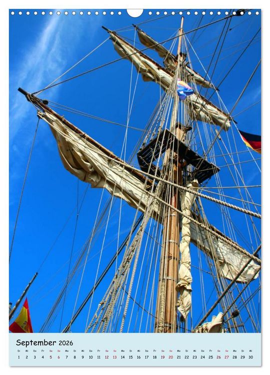 Produktbild: Sail - Impressionen aus Bremerhaven (Wandkalender 2026 DIN A3 hoch), CALVENDO Monatskalender