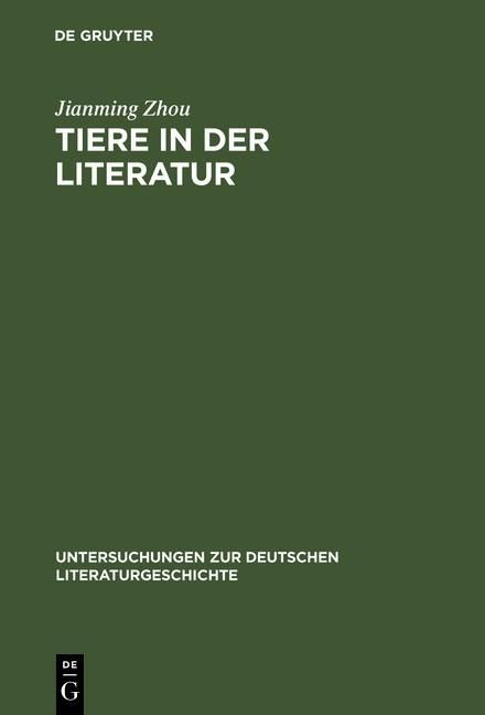 Produktbild: Tiere in der Literatur