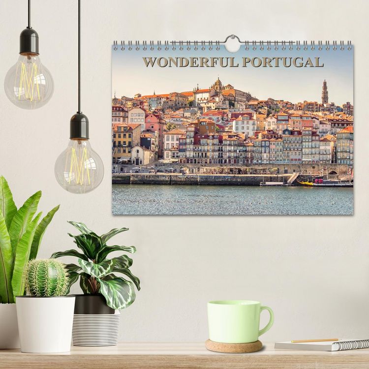 Produktbild: Wonderful Portugal (Wall Calendar 2026 DIN A4 landscape), CALVENDO 12 Month Wall Calendar