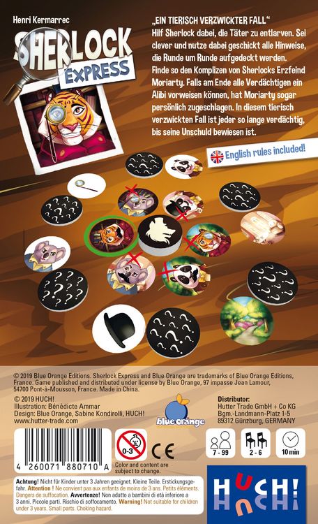 Produktbild: Sherlock Express (Spiel)