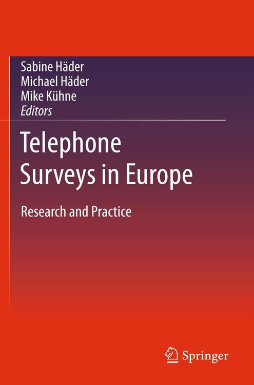 Produktbild: Telephone Surveys in Europe