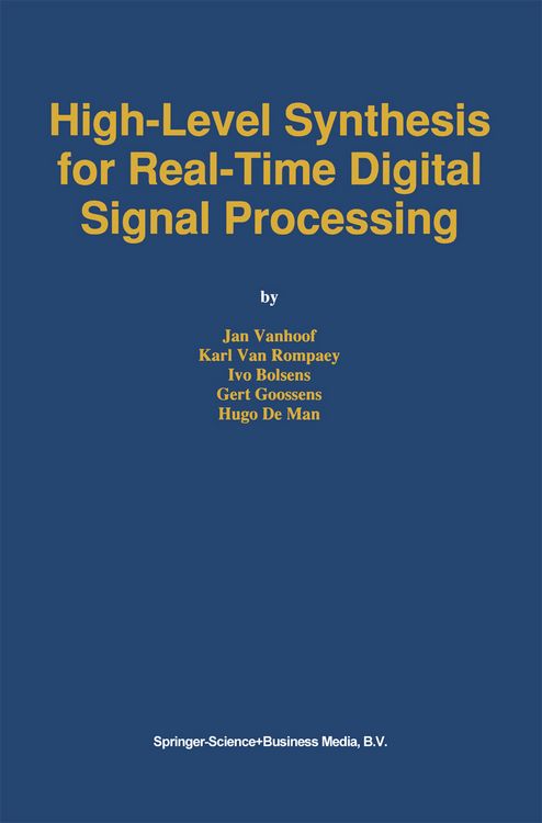 Produktbild: High-Level Synthesis for Real-Time Digital Signal Processing