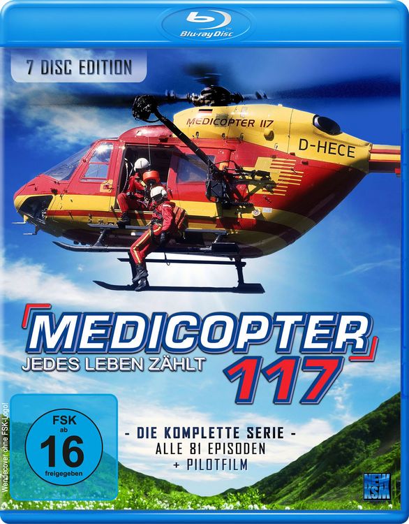 Produktbild: Medicopter 117 - Jedes Leben z&auml;hlt - Gesamtedition - SD on HD [LE] [7 BRs]