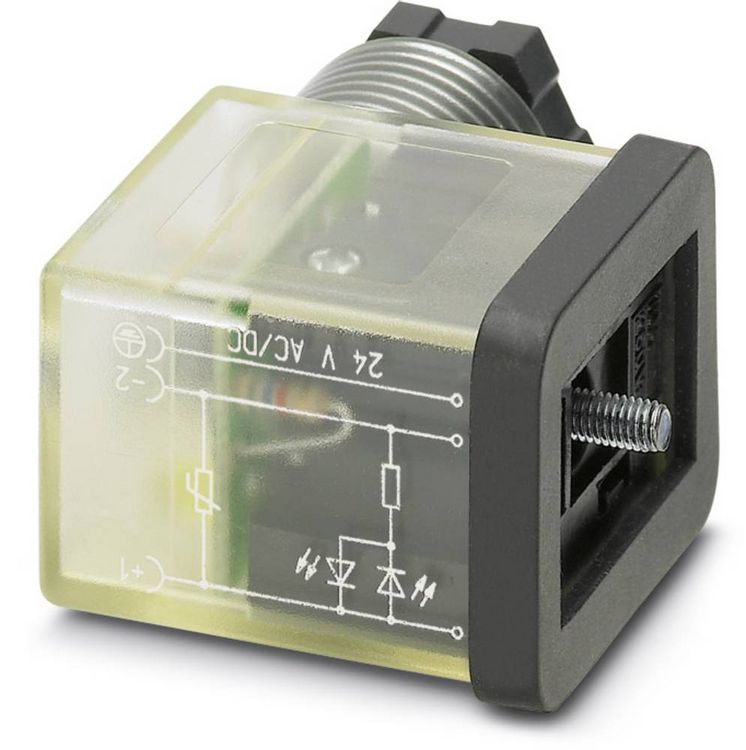 Produktbild: SACC-VB-3CON-M16/BI-1L-SV 24V - Ventilstecker SACC-VB-3CON-M16/BI-1L-SV 24V 1452233 Phoenix Contact Inhalt: 1 St.