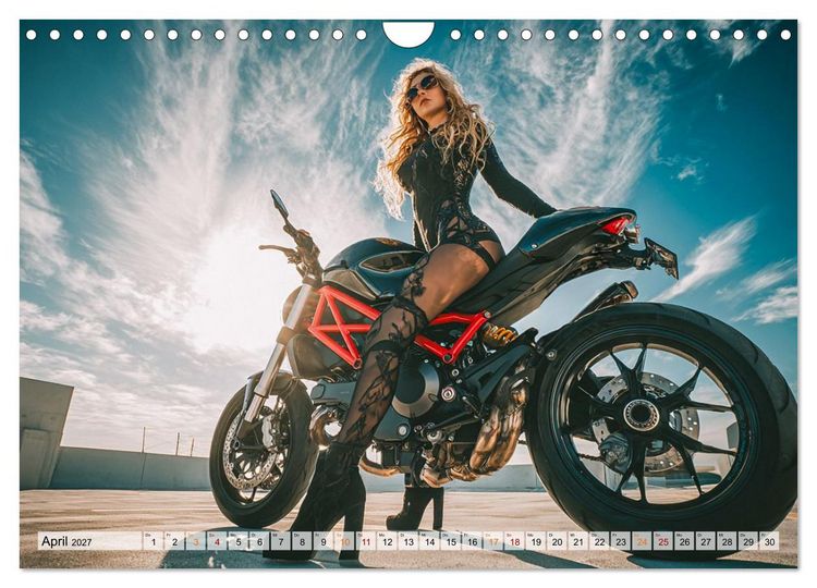Produktbild: Schnelle Bikes und Starke Frauen (Wandkalender 2027 DIN A4 quer), CALVENDO Monatskalender