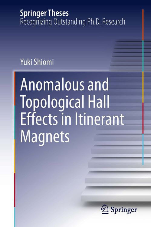 Produktbild: Anomalous and Topological Hall Effects in Itinerant Magnets