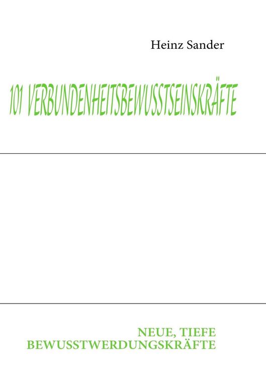 Produktbild: 101 Verbundenheitsbewusstseinskr&auml;fte