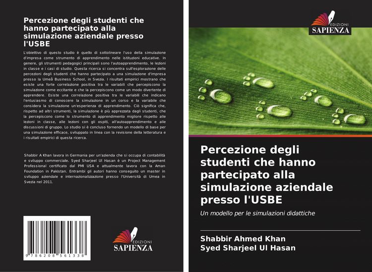 Produktbild: Percezione degli studenti che hanno partecipato alla simulazione aziendale presso l'USBE