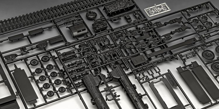 Produktbild: Revell 02166 Schnellzuglokomotive BR03 Lokomotive Bausatz 1:87