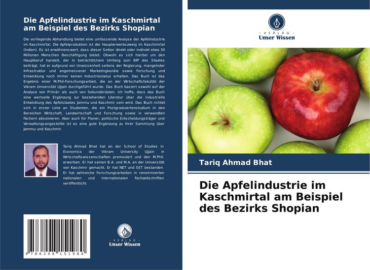 Produktbild: Die Apfelindustrie im Kaschmirtal am Beispiel des Bezirks Shopian