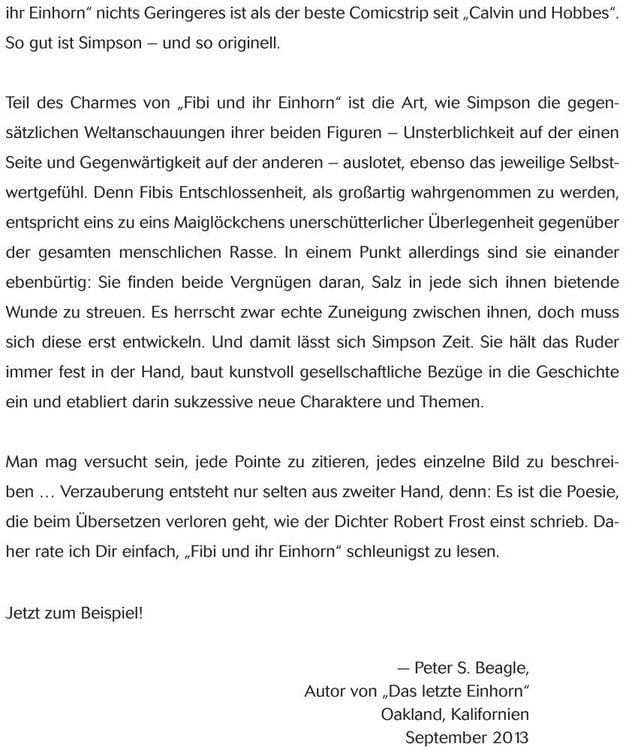 Produktbild: Fibi und ihr Einhorn (Bd.1) Comics f&uuml;r Kinder