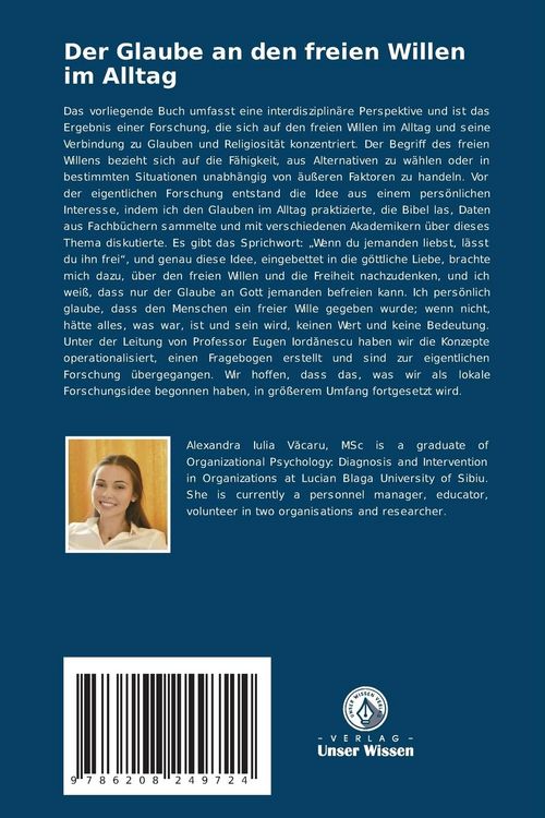 Produktbild: Der Glaube an den freien Willen im Alltag