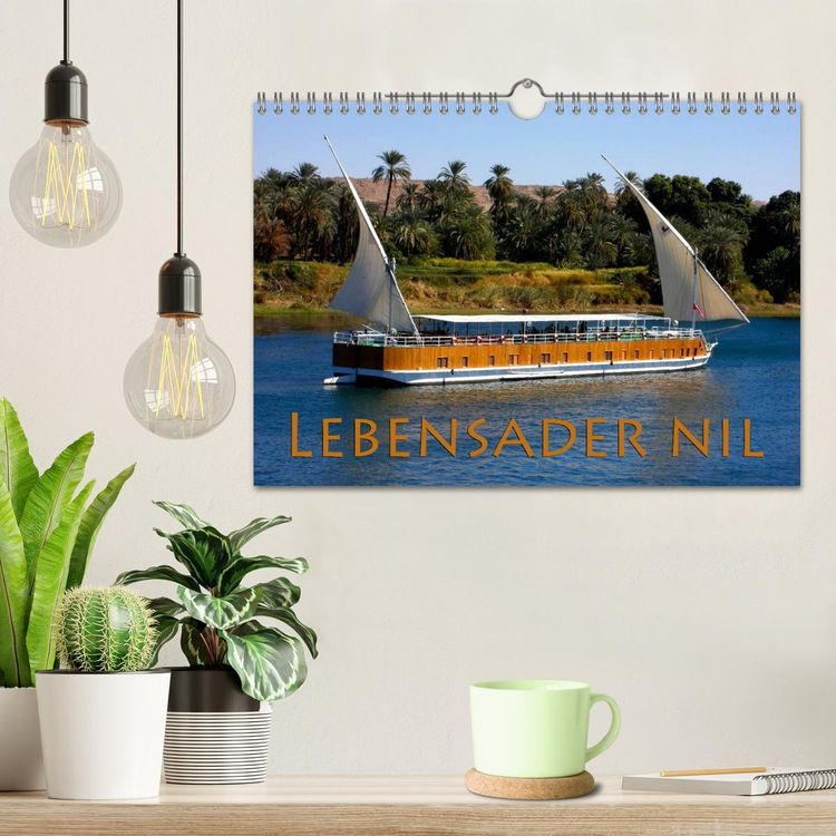 Produktbild: Lebensader Nil (Wandkalender 2026 DIN A4 quer), CALVENDO Monatskalender