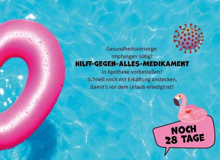 Produktbild: Countdown bis zum Urlaub