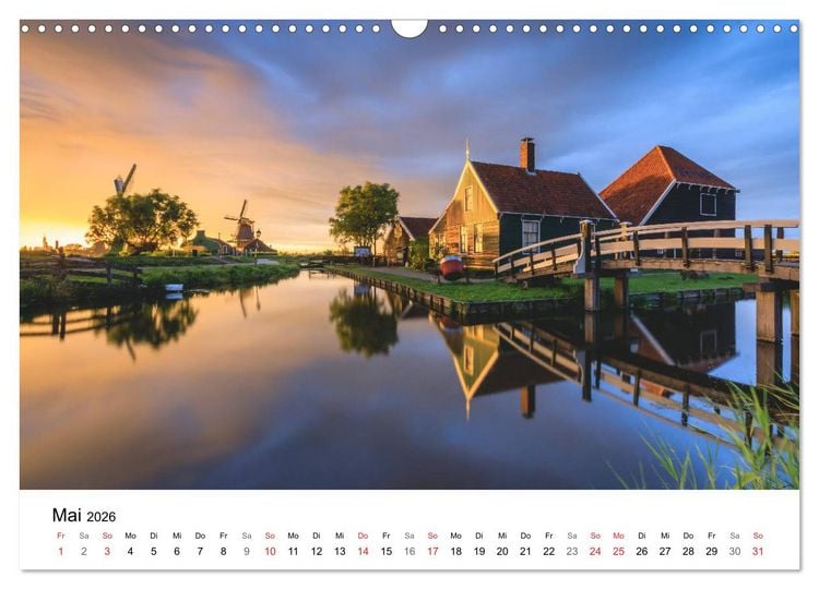 Produktbild: Europa im sch&ouml;nsten Licht (Wandkalender 2026 DIN A3 quer), CALVENDO Monatskalender