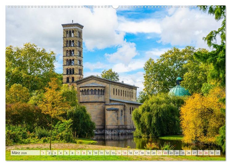 Produktbild: Potsdam Wundersch&ouml;ne Stadt (Wandkalender 2026 DIN A2 quer), CALVENDO Monatskalender