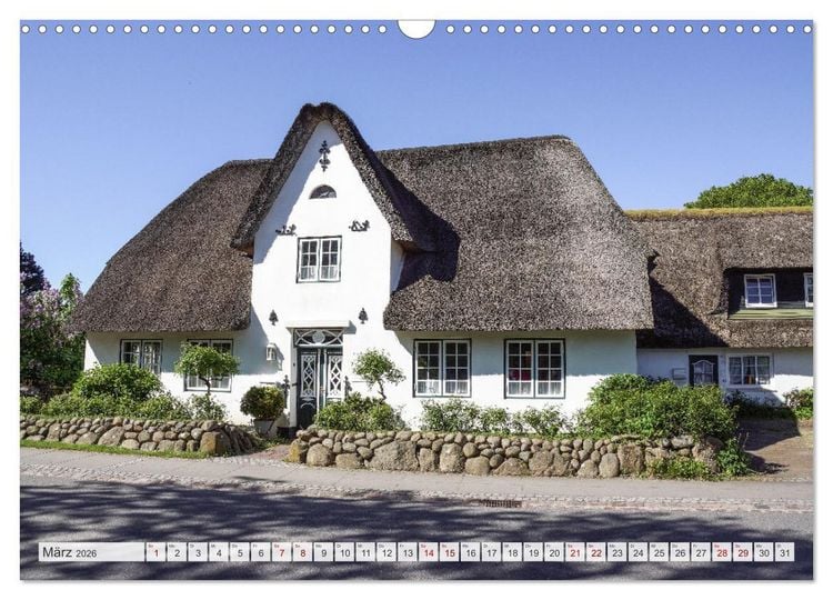 Produktbild: Vielf&auml;ltiges Sylt - Mehr als Strand (Wandkalender 2026 DIN A3 quer), CALVENDO Monatskalender