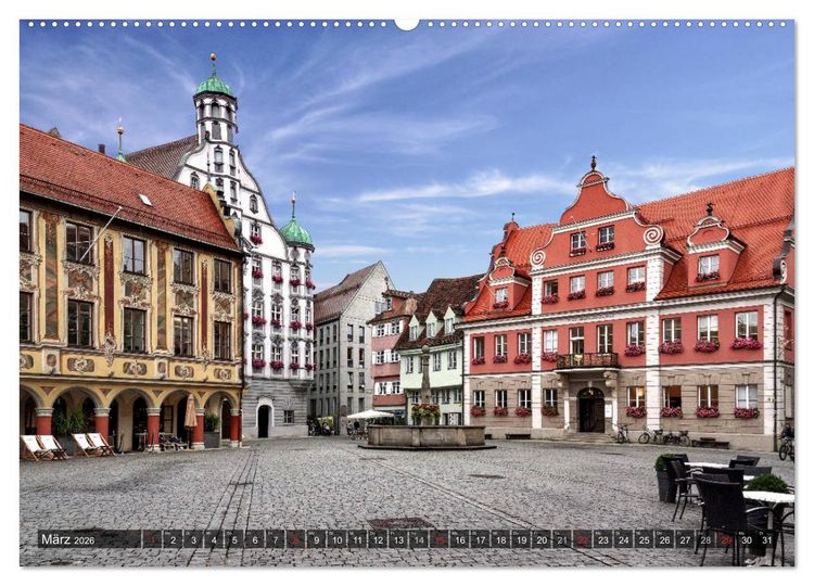 Produktbild: Deutschland - Malerische St&auml;dte (Wandkalender 2026 DIN A2 quer), CALVENDO Monatskalender