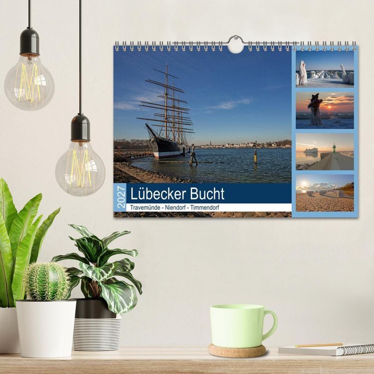 Produktbild: L&uuml;becker Bucht - Travem&uuml;nde - Niendorf - Timmendorf (Wandkalender 2027 DIN A4 quer), CALVENDO Monatskalender