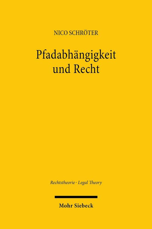 Produktbild: Pfadabh&auml;ngigkeit und Recht