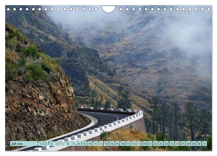 Produktbild: Die Insel Madeira (Wandkalender 2026 DIN A4 quer), CALVENDO Monatskalender