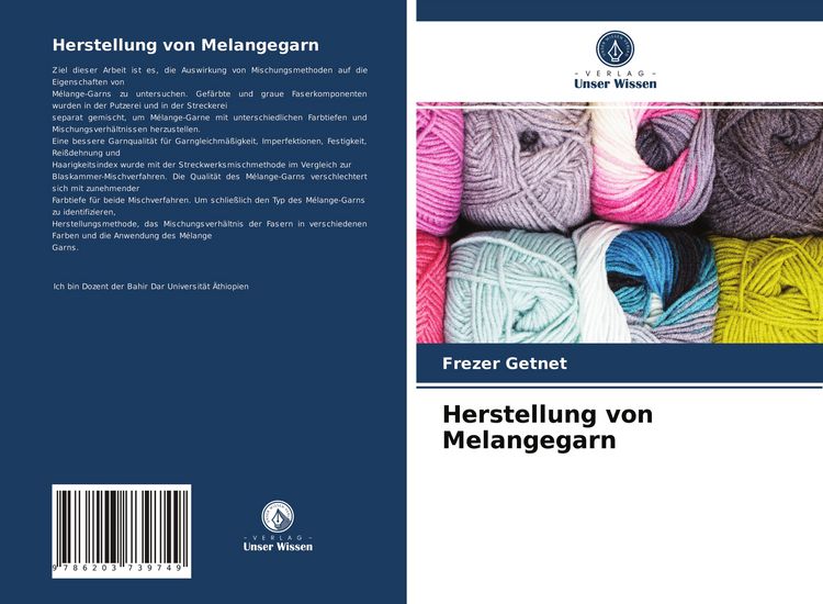 Produktbild: Herstellung von Melangegarn