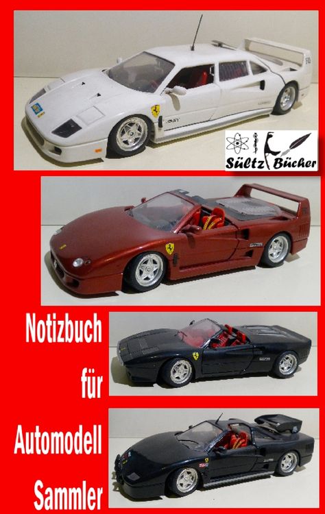 Produktbild: Notizbuch f&uuml;r Automodell-Sammler