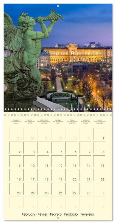 Produktbild: Beautiful Vienna (Wall Calendar 2026 12 &times; 12 Inch) CALVENDO 12 Month Wall Calendar