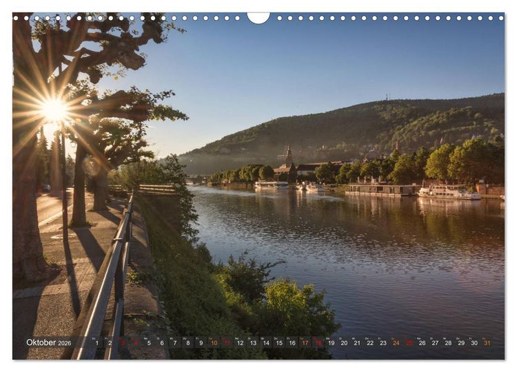 Produktbild: Mein Heidelberg - Unterwegs zwischen Neckar und Altstadt (Wandkalender 2026 DIN A3 quer), CALVENDO Monatskalender