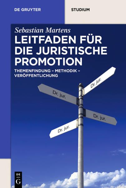 Produktbild: Leitfaden f&uuml;r die juristische Promotion