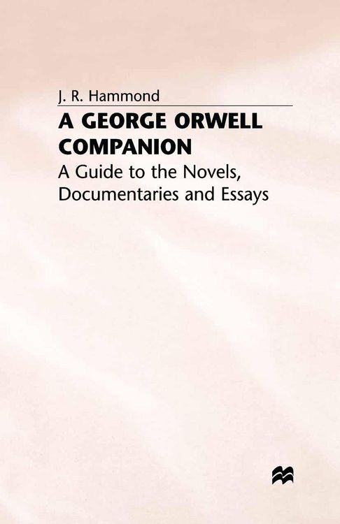 Produktbild: A George Orwell Companion