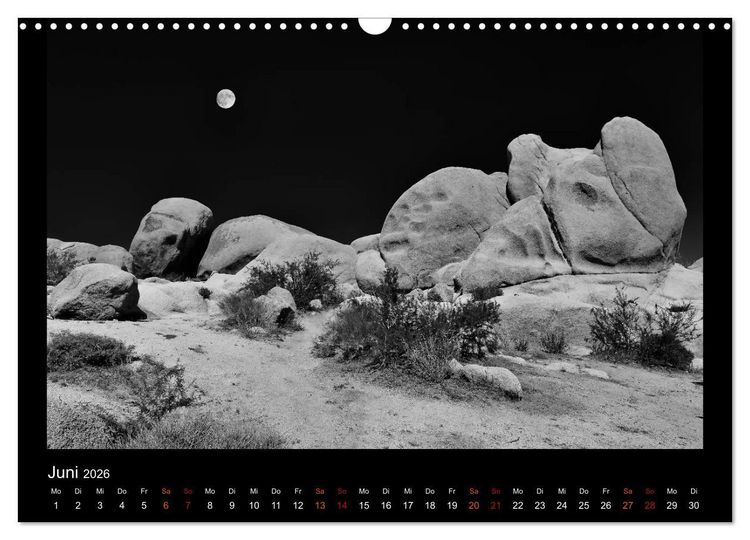 Produktbild: Soultouch - Schwarzwei&szlig; Landschaften, die die Seele ber&uuml;hren (Wandkalender 2026 DIN A3 quer), CALVENDO Monatskalender