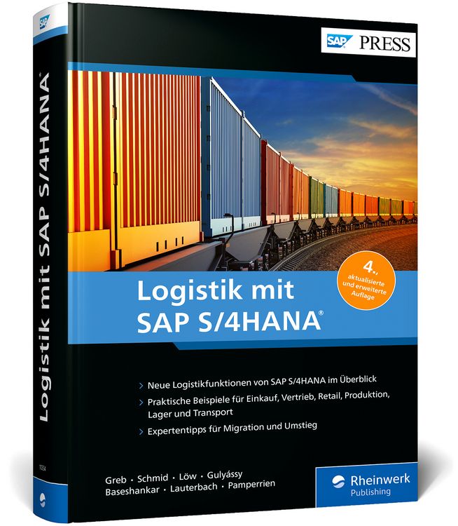 Produktbild: Logistik mit SAP S/4HANA