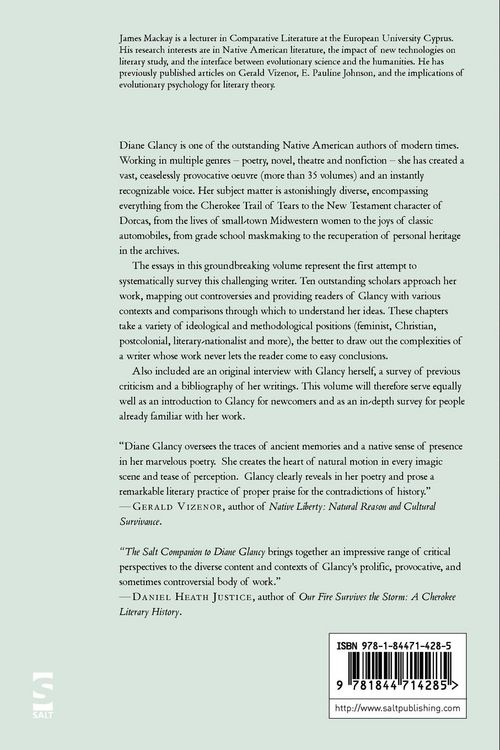 Produktbild: The Salt Companion to Diane Glancy