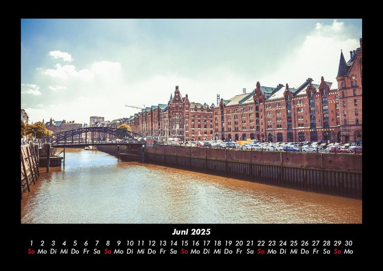 Produktbild: Hamburg 2025 Fotokalender DIN A3