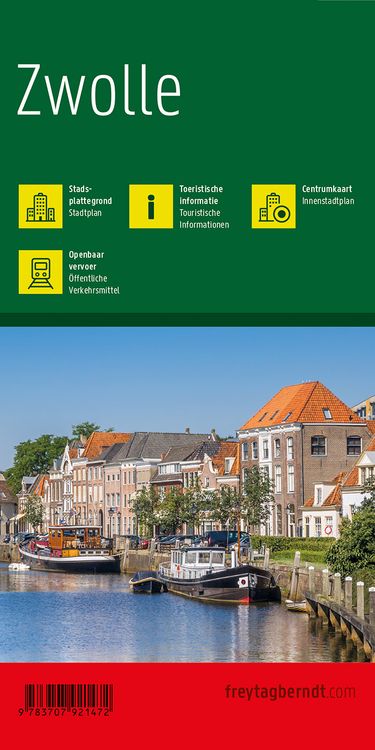 Produktbild: Zwolle, Stadtplan 1:20.000, freytag & berndt