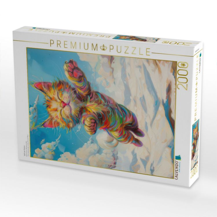 Produktbild: CALVENDO Puzzle Welt der Katzen | 2000 Teile Lege-Gr&ouml;&szlig;e 90x67cm Foto-Puzzle f&uuml;r gl&uuml;ckliche Stunden