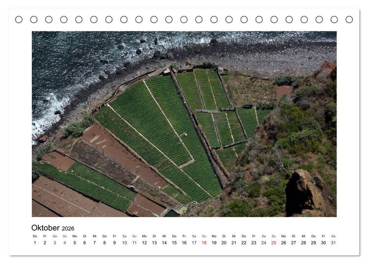 Produktbild: Madeira (Tischkalender 2026 DIN A5 quer), CALVENDO Monatskalender